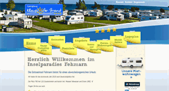 Desktop Screenshot of camping-klausdorferstrand.de